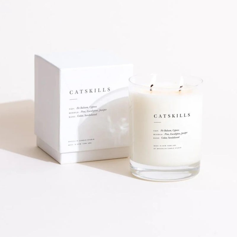 Brooklyn Candle Studio Catskills Classic 2 Wick Candle - Luxury Scented Candle, Vegan Soy Wax, Hand Poured in The USA, 70 Hour Slow Burn Time - 13oz - Image 2